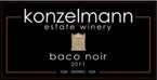 Konzelmann Estate Winery Baco Noir 2011